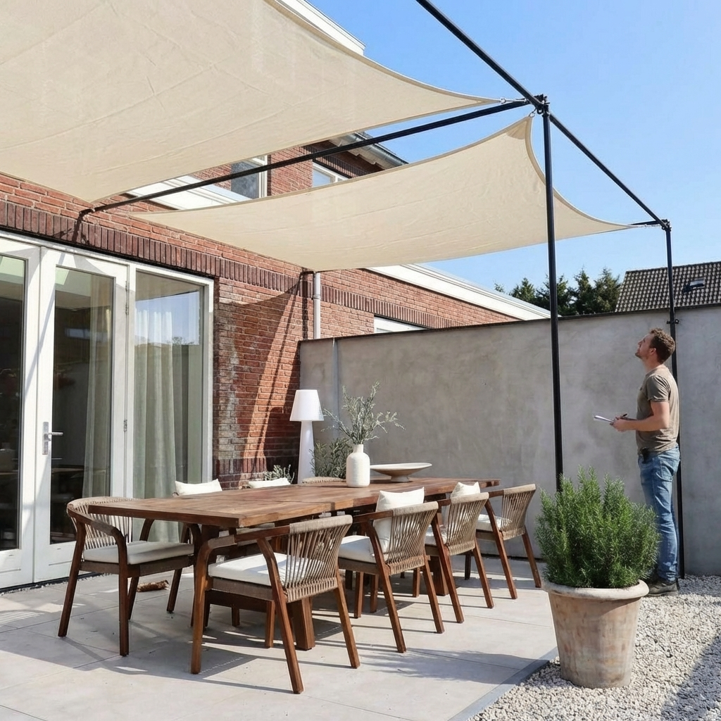 Comment transformer votre pergola avec un filet de camouflage ?