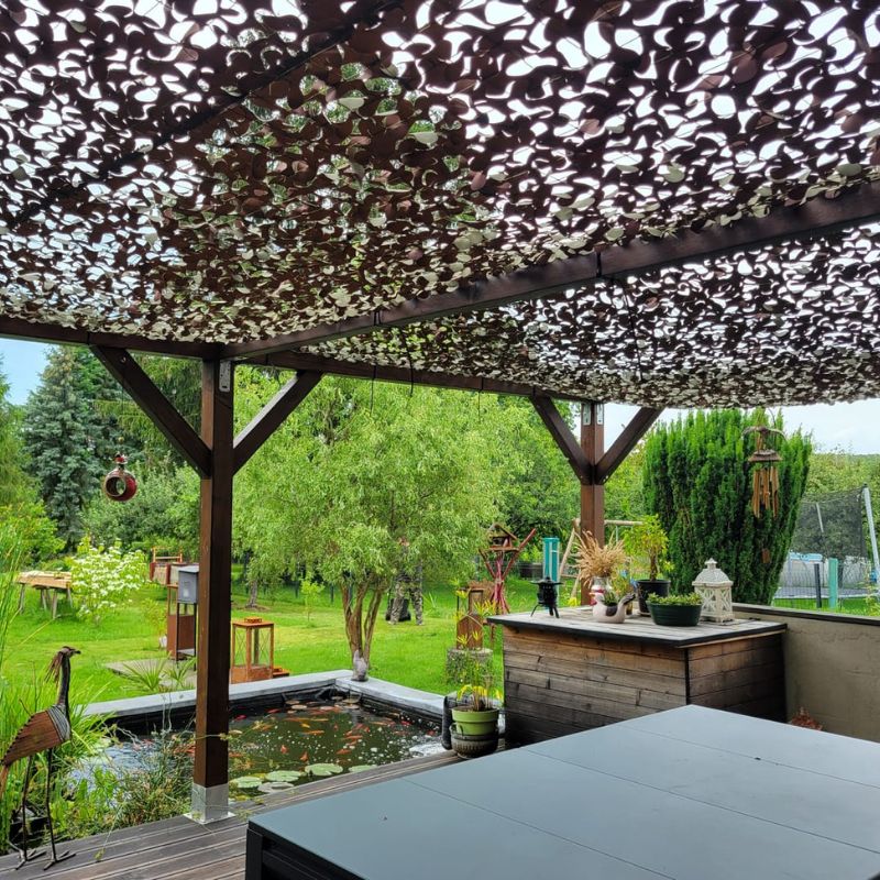 Filet de camouflage renforcé militaire